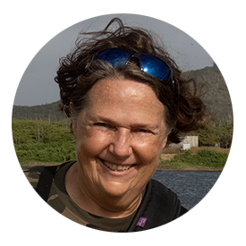 Susan is gediplomeerd vogelgids en woont op Bonaire, in de Nederlandse Cariben.