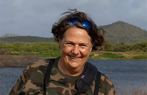 Susan, vogelgids en fotograaf